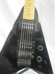 Kramer JK-4000 Flying V Electric Guitar Black | Korean-Made Shred Machine | Loca